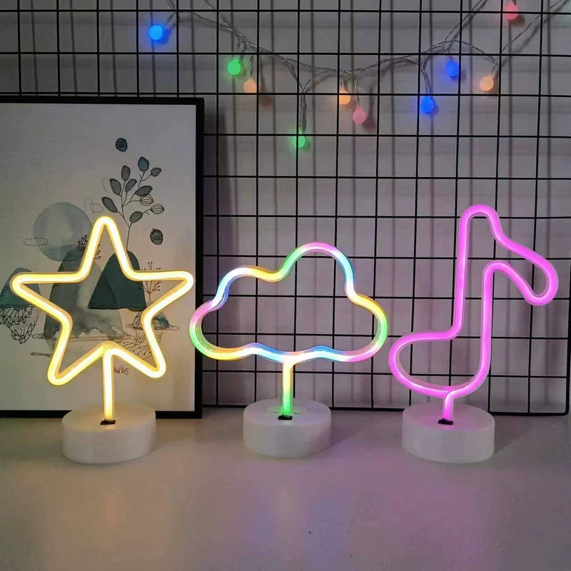 USB Neon Light Lamps Varieties