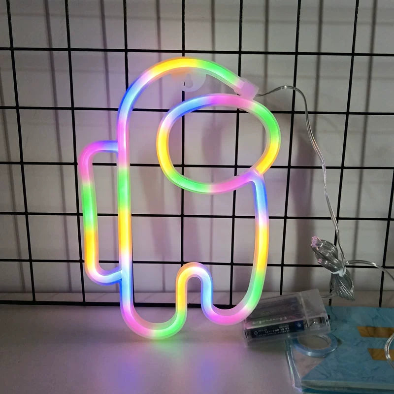 USB Neon Light Lamps Varieties