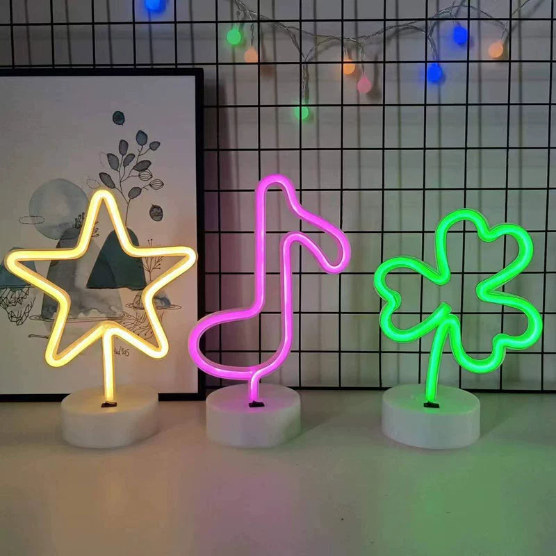 USB Neon Light Lamps Varieties