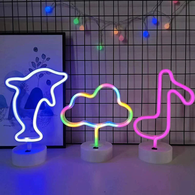 USB Neon Light Lamps Varieties