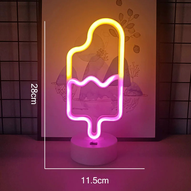 USB Neon Light Lamps Varieties