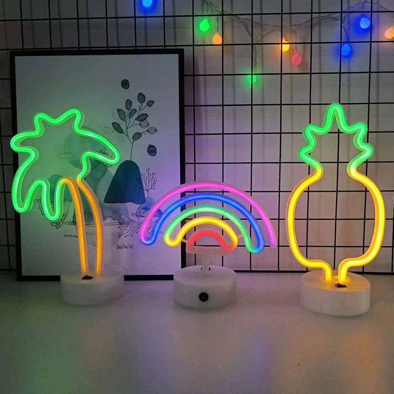 USB Neon Light Lamps Varieties