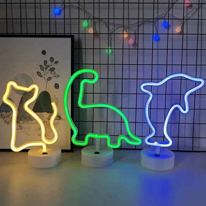 USB Neon Light Lamps Varieties