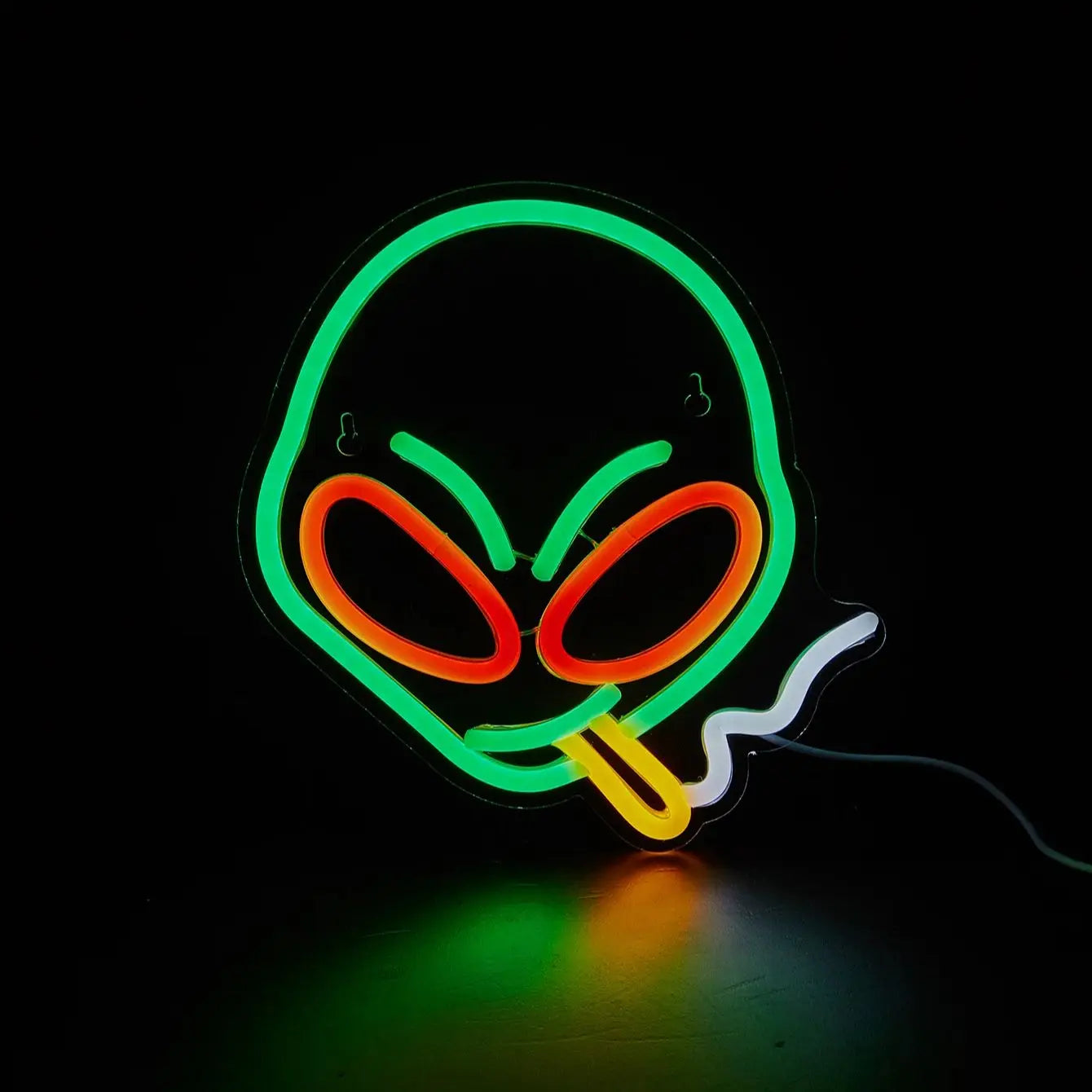 LED Neon Alien Smoking Neon Sign