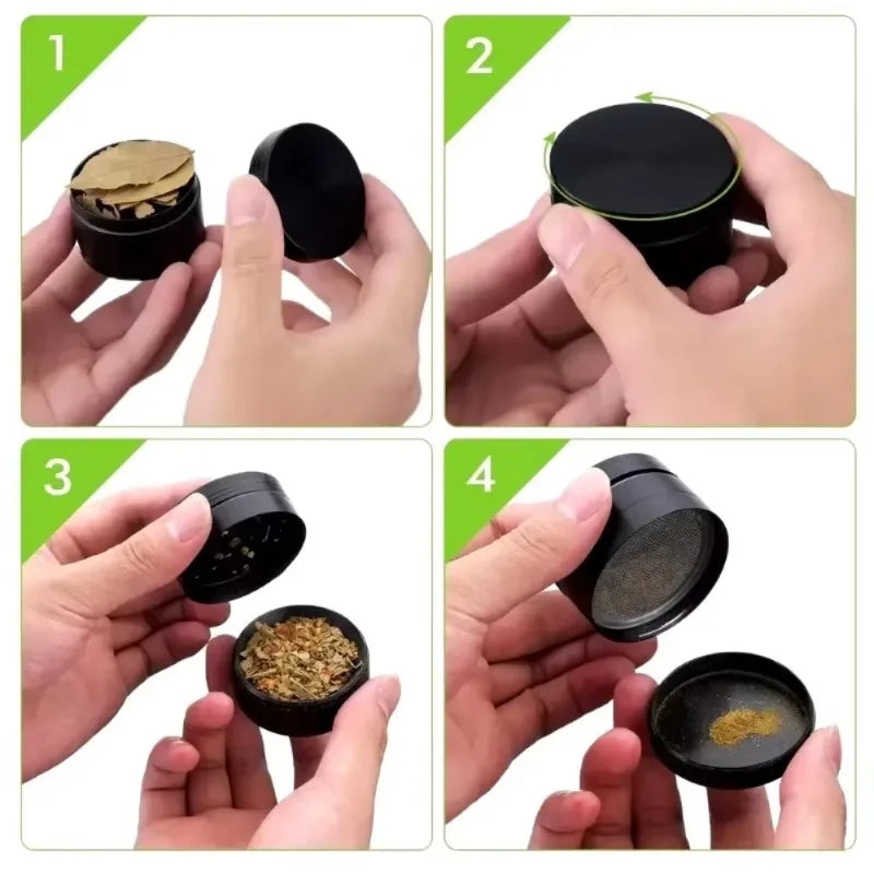 5cm Metal Gorilla Manual Herb Hemp Grinder Spice