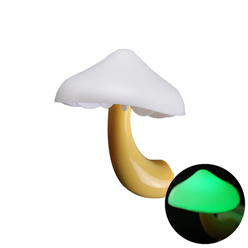 Variety of LED Night Light Mushrooms - Light Control Sensor