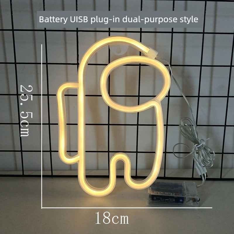 USB Neon Light Lamps Varieties