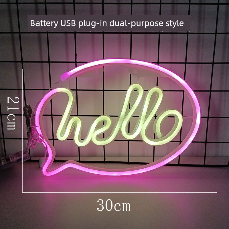 USB Neon Light Lamps Varieties