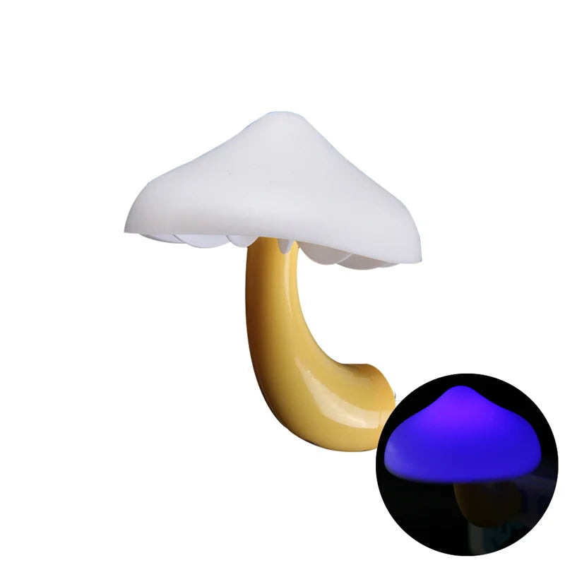 Variety of LED Night Light Mushrooms - Light Control Sensor